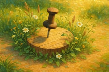 Pin co ahşap platform ve çayır bitkileriyle tanımlanan doğal geçiş alanı